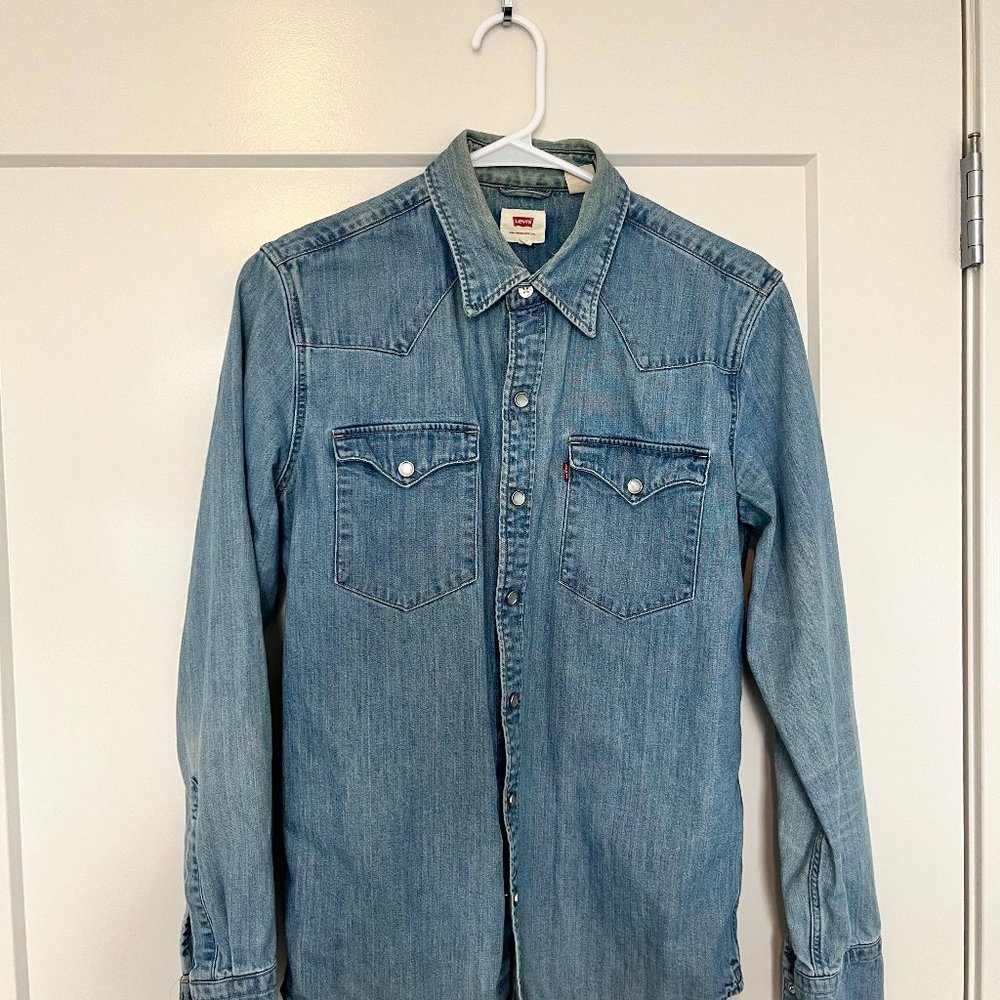 Levis denim shirt